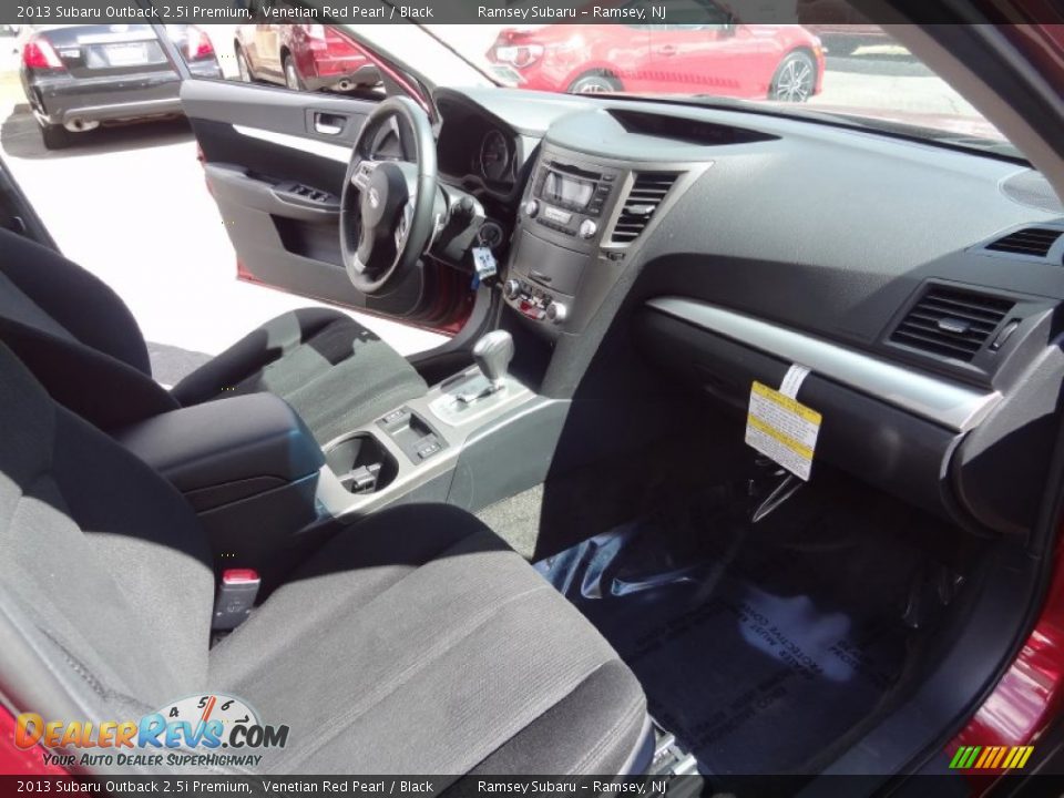 2013 Subaru Outback 2.5i Premium Venetian Red Pearl / Black Photo #22