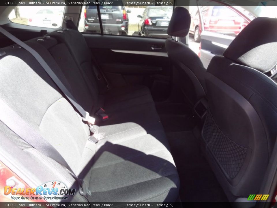 2013 Subaru Outback 2.5i Premium Venetian Red Pearl / Black Photo #24