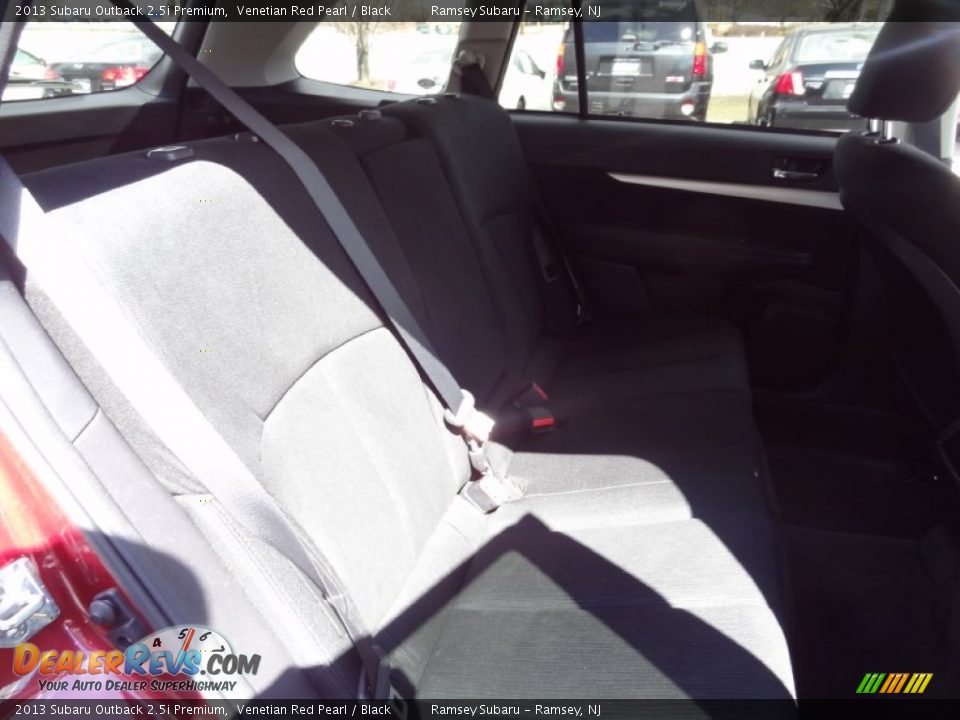 2013 Subaru Outback 2.5i Premium Venetian Red Pearl / Black Photo #26