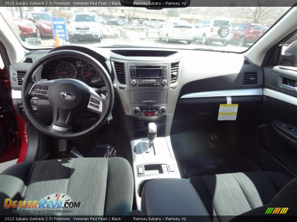 2013 Subaru Outback 2.5i Premium Venetian Red Pearl / Black Photo #30