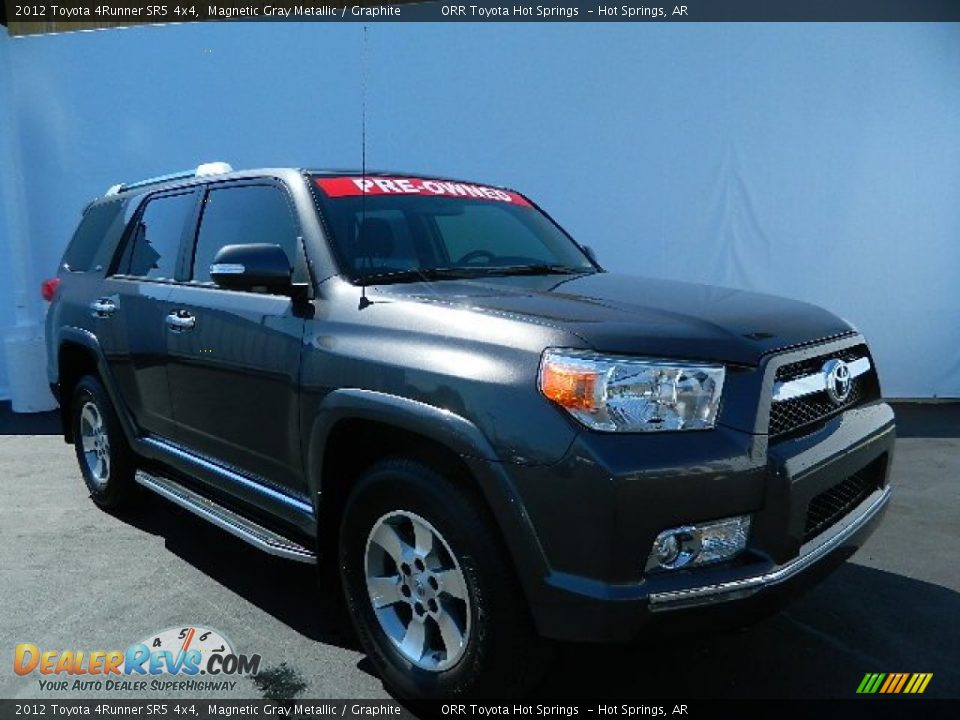 2012 Toyota 4Runner SR5 4x4 Magnetic Gray Metallic / Graphite Photo #1