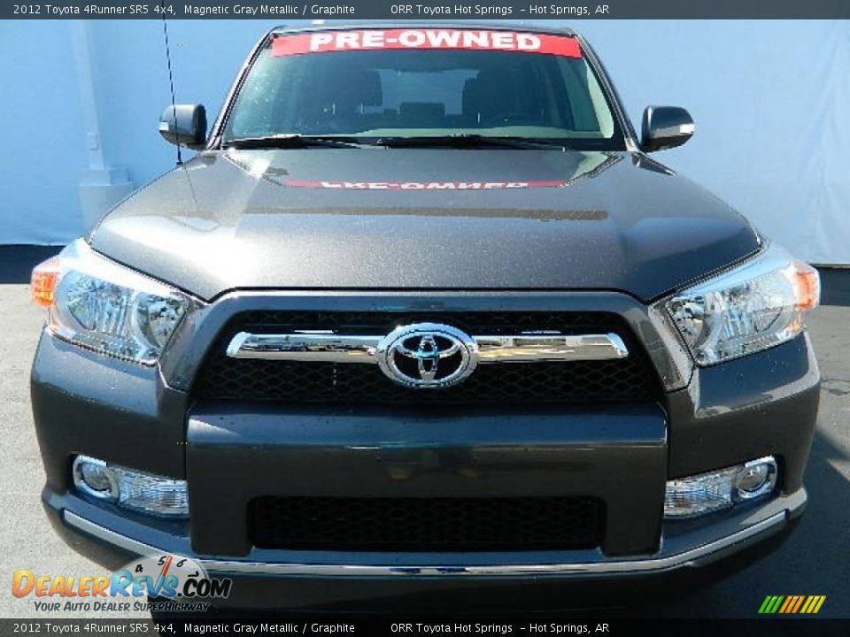 2012 Toyota 4Runner SR5 4x4 Magnetic Gray Metallic / Graphite Photo #3