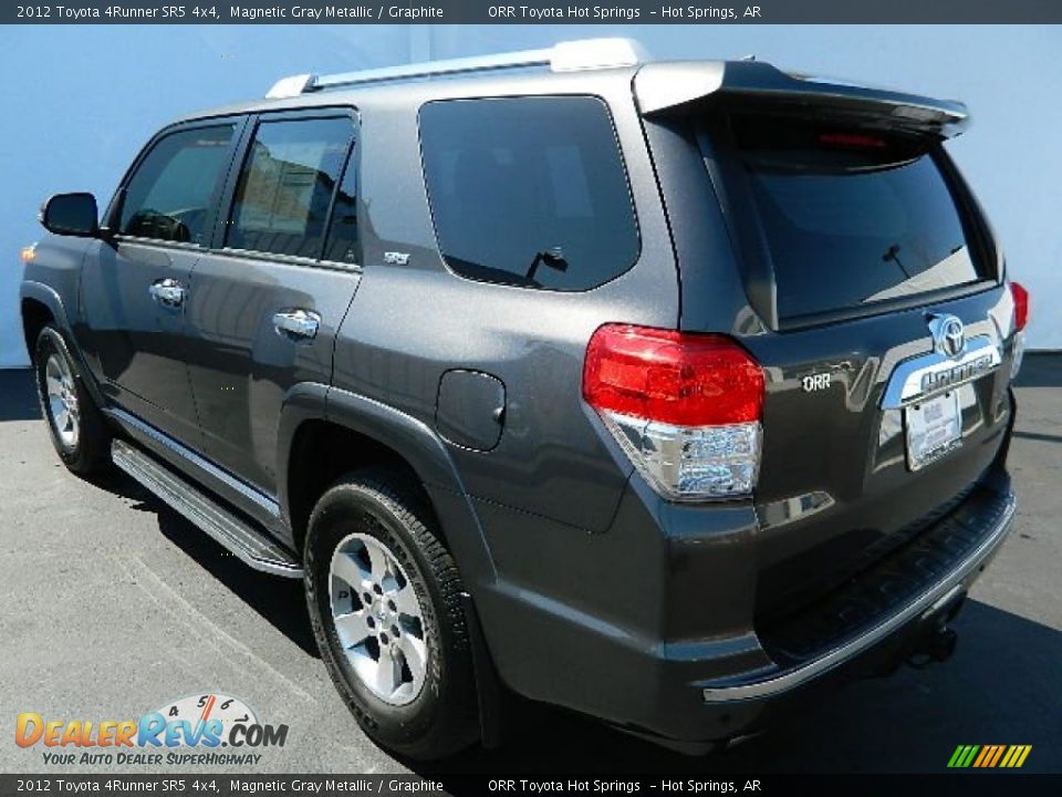 2012 Toyota 4Runner SR5 4x4 Magnetic Gray Metallic / Graphite Photo #6