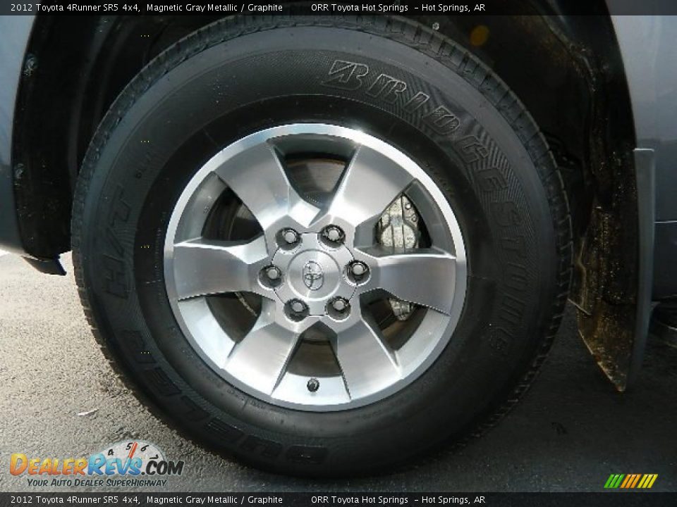 2012 Toyota 4Runner SR5 4x4 Magnetic Gray Metallic / Graphite Photo #8