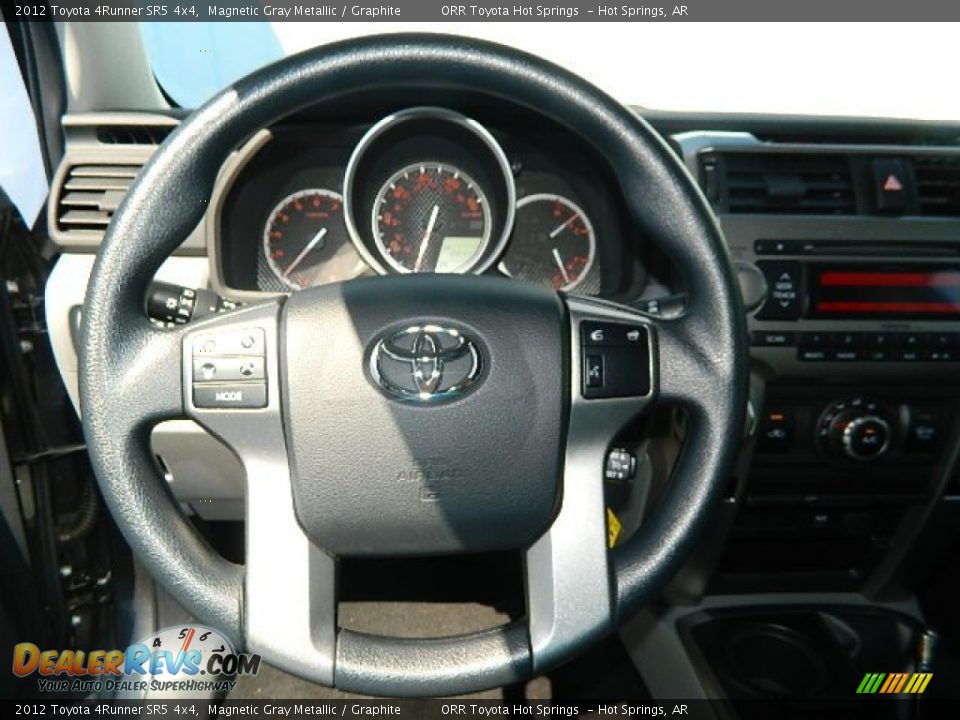 2012 Toyota 4Runner SR5 4x4 Magnetic Gray Metallic / Graphite Photo #9