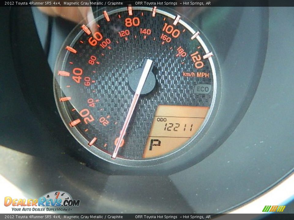 2012 Toyota 4Runner SR5 4x4 Magnetic Gray Metallic / Graphite Photo #10