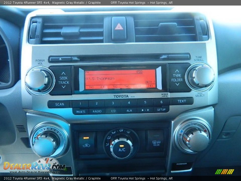 2012 Toyota 4Runner SR5 4x4 Magnetic Gray Metallic / Graphite Photo #11