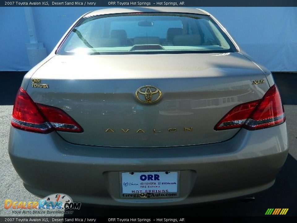 2007 Toyota Avalon XLS Desert Sand Mica / Ivory Photo #5