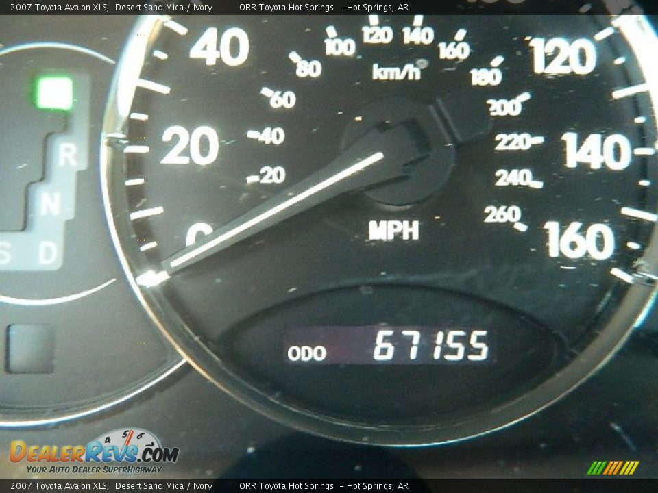 2007 Toyota Avalon XLS Desert Sand Mica / Ivory Photo #10