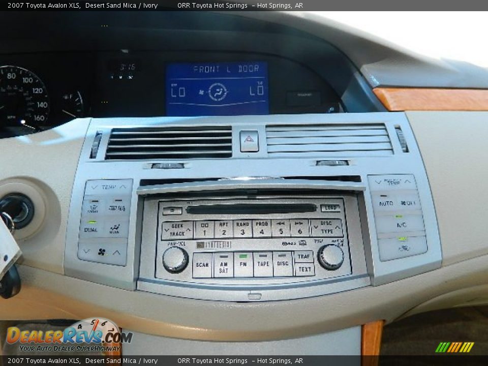2007 Toyota Avalon XLS Desert Sand Mica / Ivory Photo #12