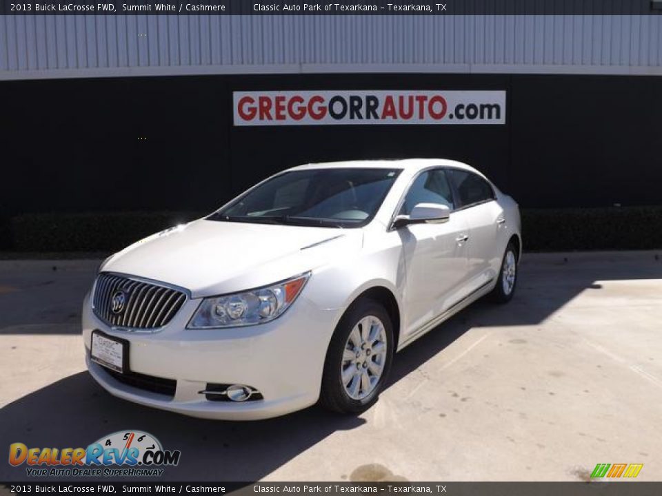 2013 Buick LaCrosse FWD Summit White / Cashmere Photo #2