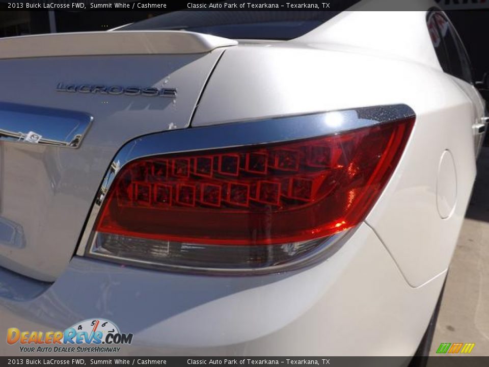 2013 Buick LaCrosse FWD Summit White / Cashmere Photo #13