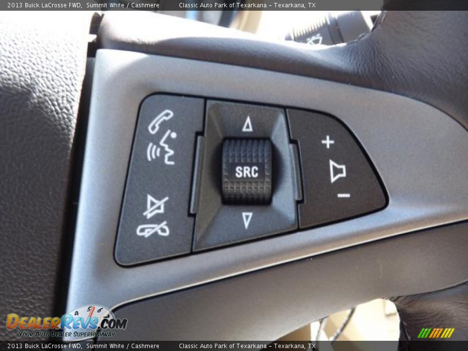 2013 Buick LaCrosse FWD Summit White / Cashmere Photo #17