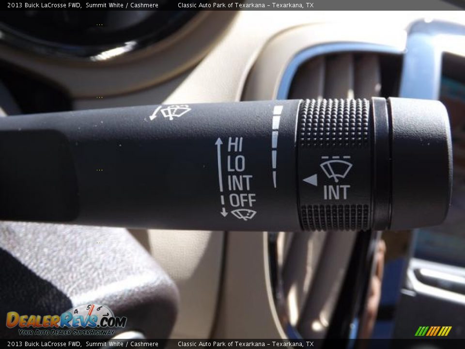 2013 Buick LaCrosse FWD Summit White / Cashmere Photo #19