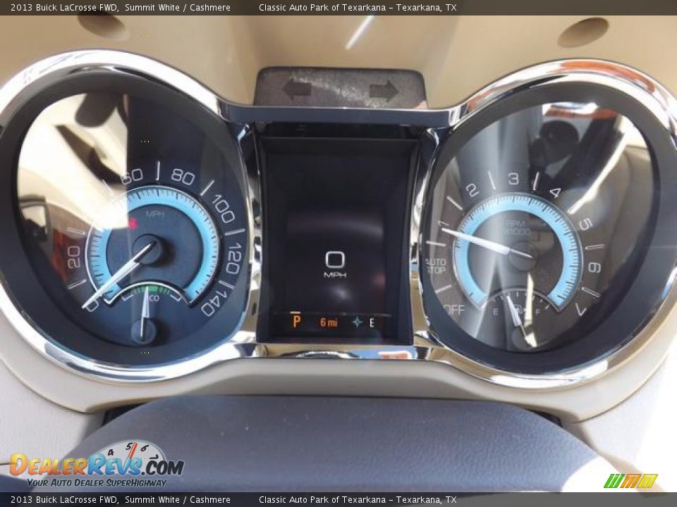 2013 Buick LaCrosse FWD Summit White / Cashmere Photo #21