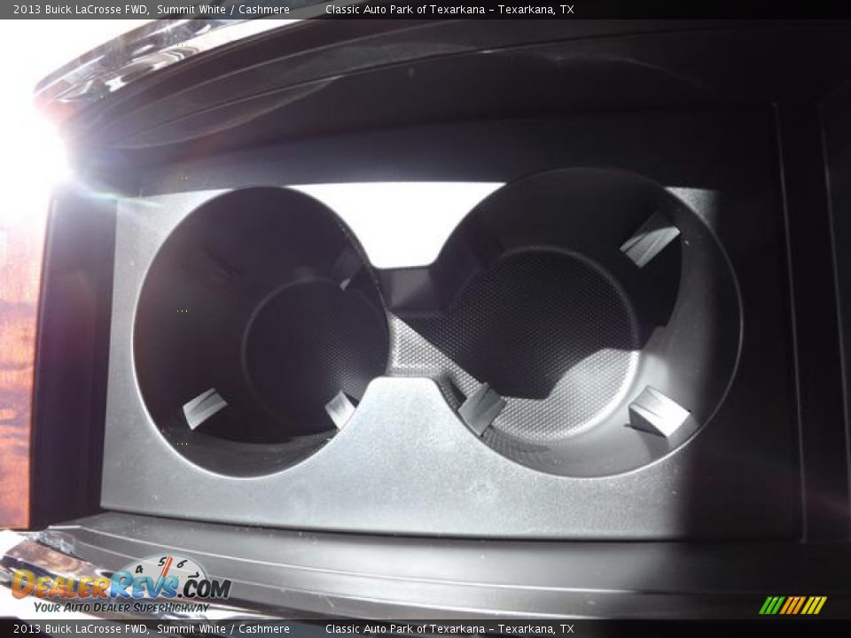 2013 Buick LaCrosse FWD Summit White / Cashmere Photo #22