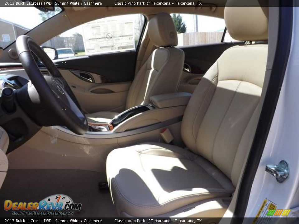 2013 Buick LaCrosse FWD Summit White / Cashmere Photo #24