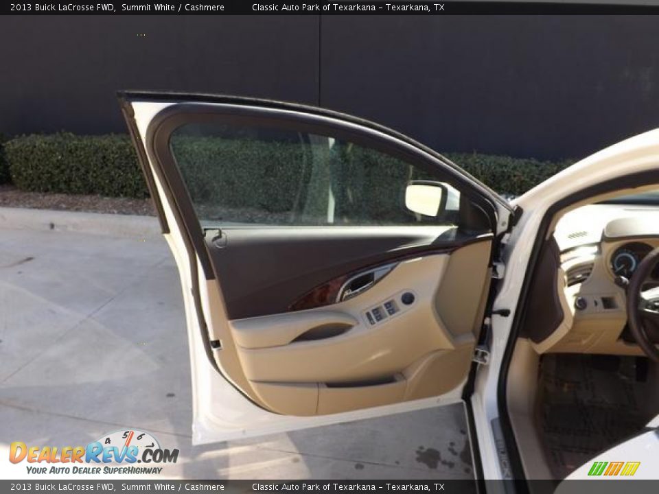 2013 Buick LaCrosse FWD Summit White / Cashmere Photo #27