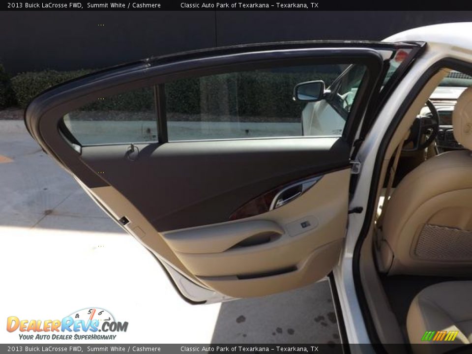 2013 Buick LaCrosse FWD Summit White / Cashmere Photo #29