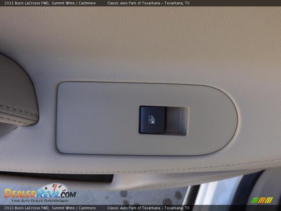 2013 Buick LaCrosse FWD Summit White / Cashmere Photo #30