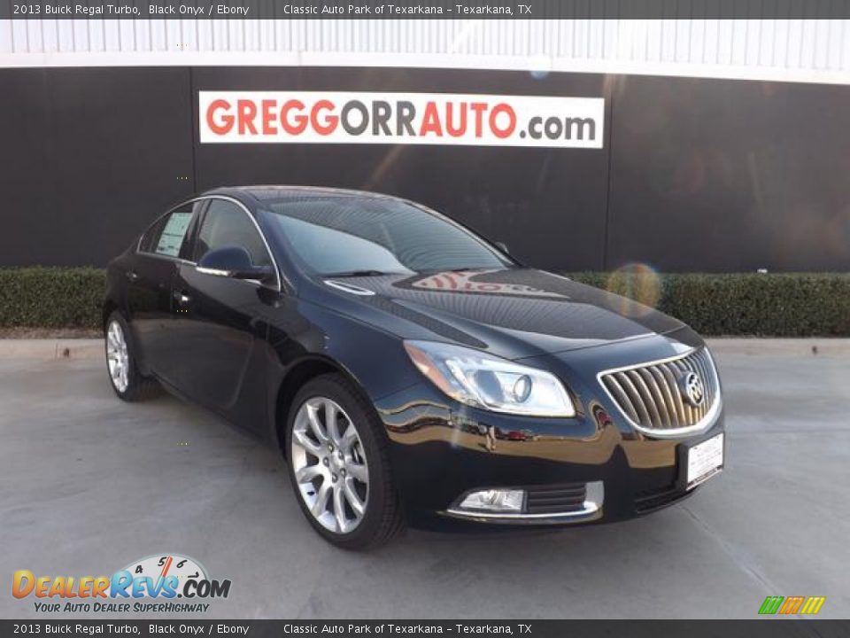 2013 Buick Regal Turbo Black Onyx / Ebony Photo #1