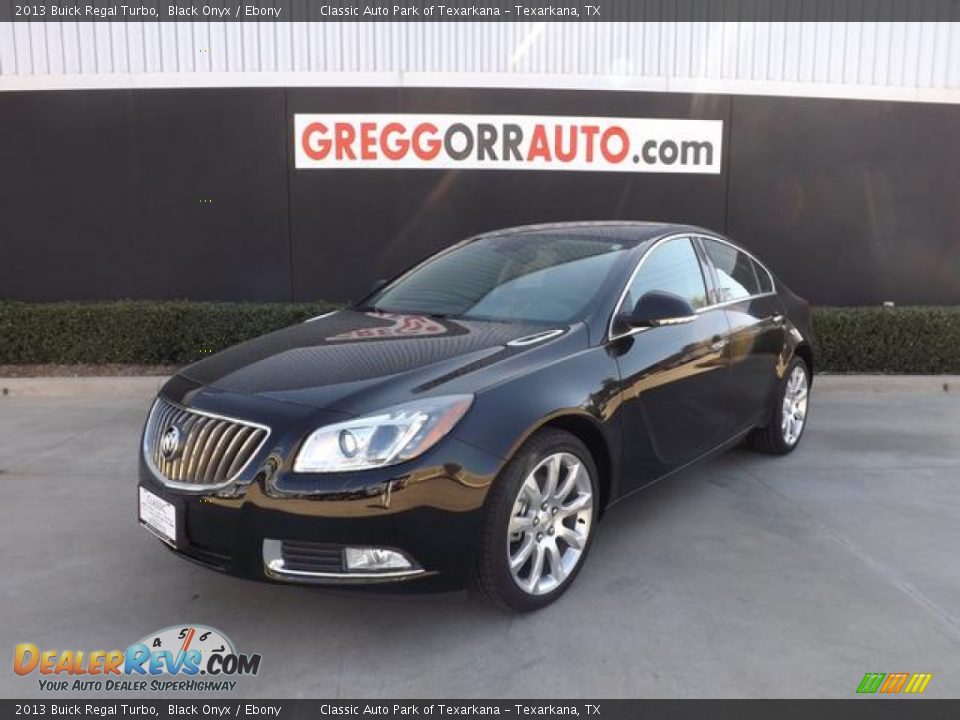 2013 Buick Regal Turbo Black Onyx / Ebony Photo #2