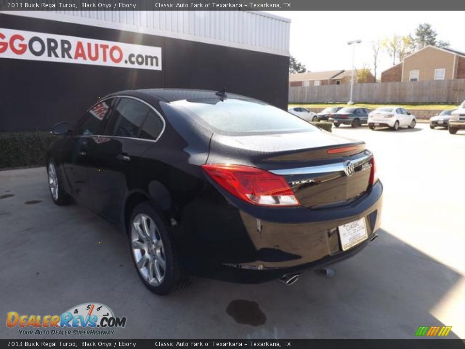 2013 Buick Regal Turbo Black Onyx / Ebony Photo #5