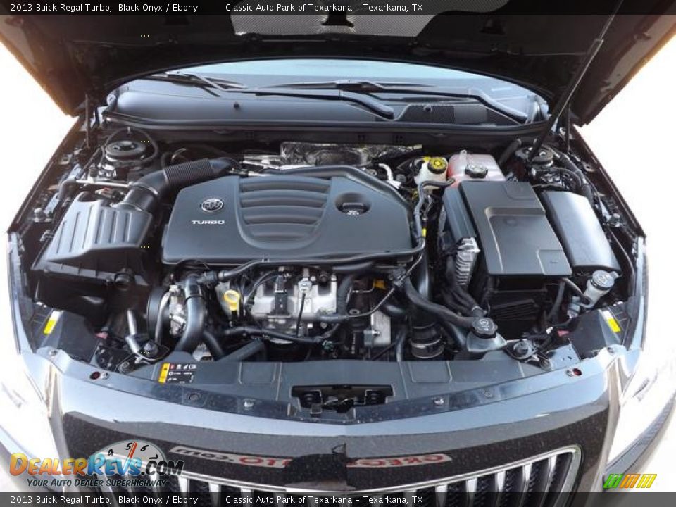 2013 Buick Regal Turbo Black Onyx / Ebony Photo #11