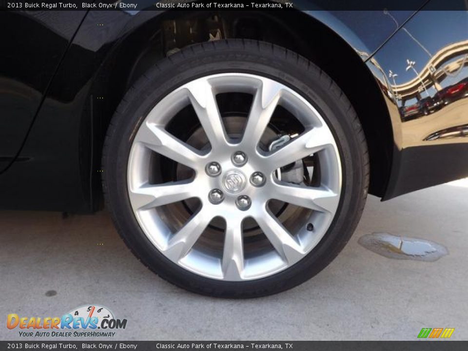 2013 Buick Regal Turbo Black Onyx / Ebony Photo #14