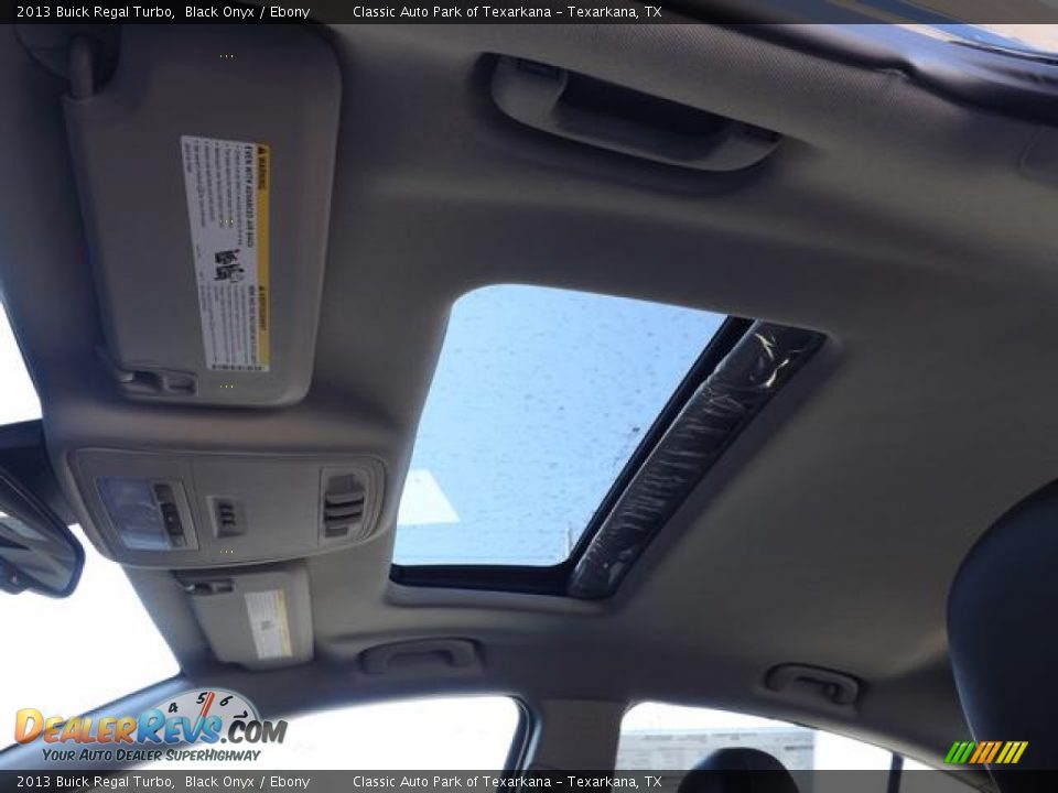 2013 Buick Regal Turbo Black Onyx / Ebony Photo #26