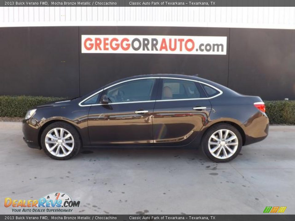 2013 Buick Verano FWD Mocha Bronze Metallic / Choccachino Photo #4