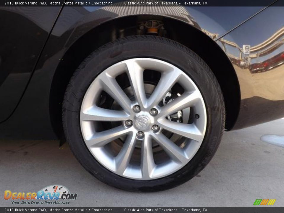 2013 Buick Verano FWD Mocha Bronze Metallic / Choccachino Photo #14