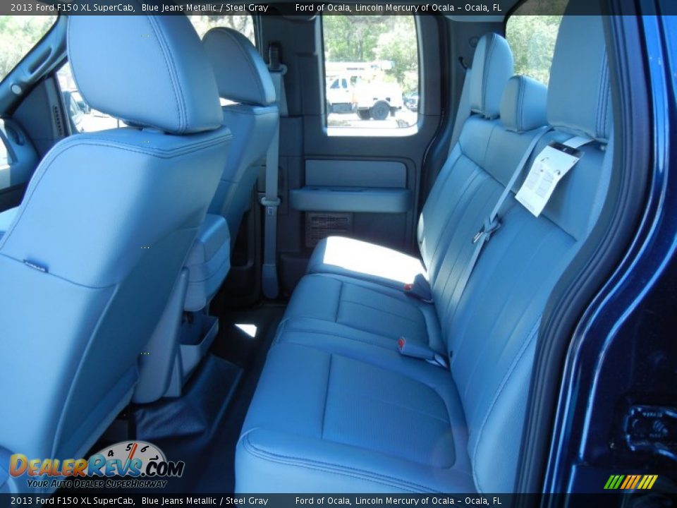 Rear Seat of 2013 Ford F150 XL SuperCab Photo #7
