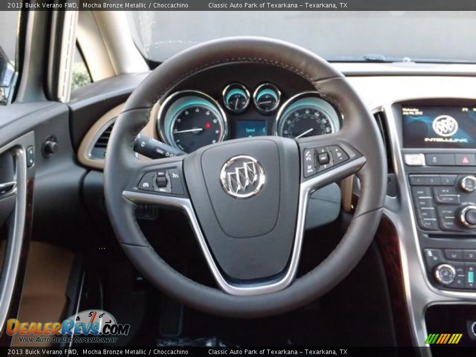 2013 Buick Verano FWD Mocha Bronze Metallic / Choccachino Photo #16