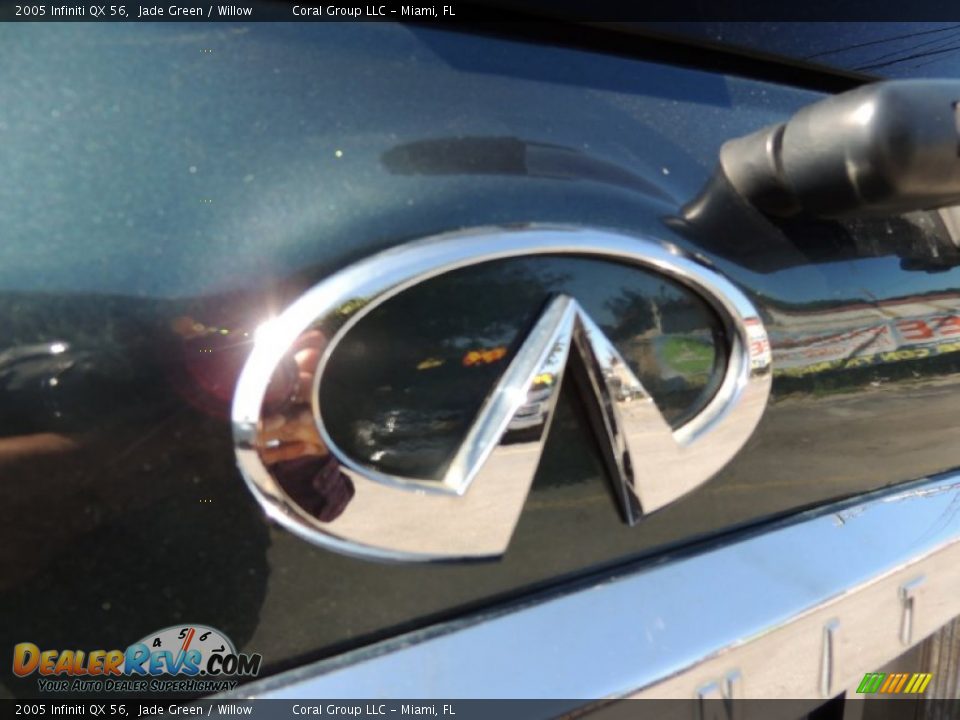 2005 Infiniti QX 56 Jade Green / Willow Photo #10