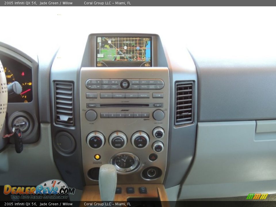 2005 Infiniti QX 56 Jade Green / Willow Photo #21
