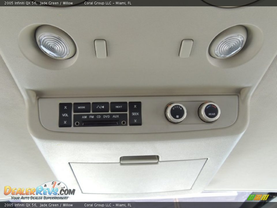 2005 Infiniti QX 56 Jade Green / Willow Photo #24