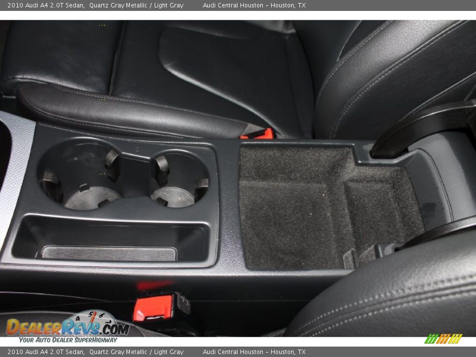 2010 Audi A4 2.0T Sedan Quartz Gray Metallic / Light Gray Photo #27