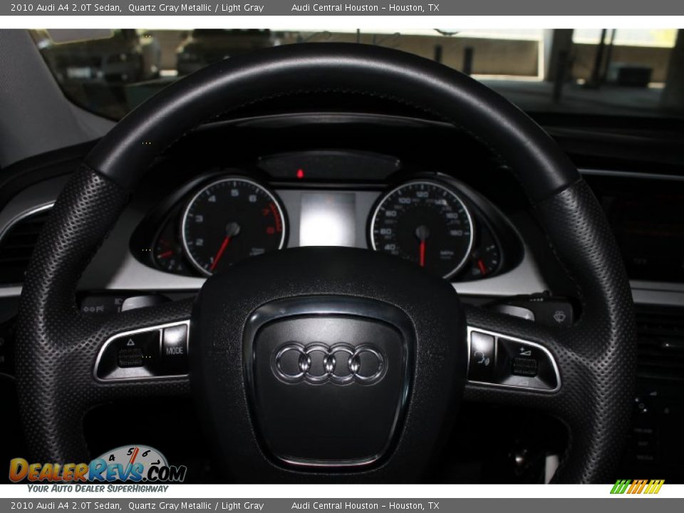 2010 Audi A4 2.0T Sedan Quartz Gray Metallic / Light Gray Photo #29