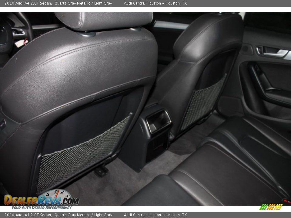 2010 Audi A4 2.0T Sedan Quartz Gray Metallic / Light Gray Photo #35