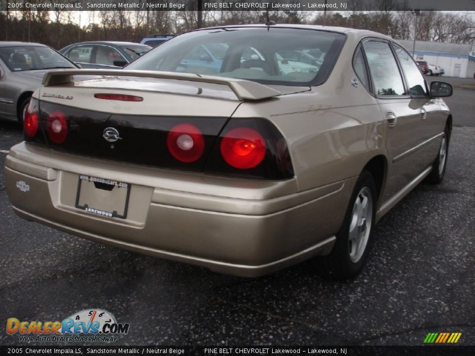2005 Chevrolet Impala LS Sandstone Metallic / Neutral Beige Photo #4