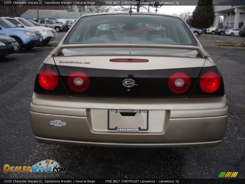 2005 Chevrolet Impala LS Sandstone Metallic / Neutral Beige Photo #5