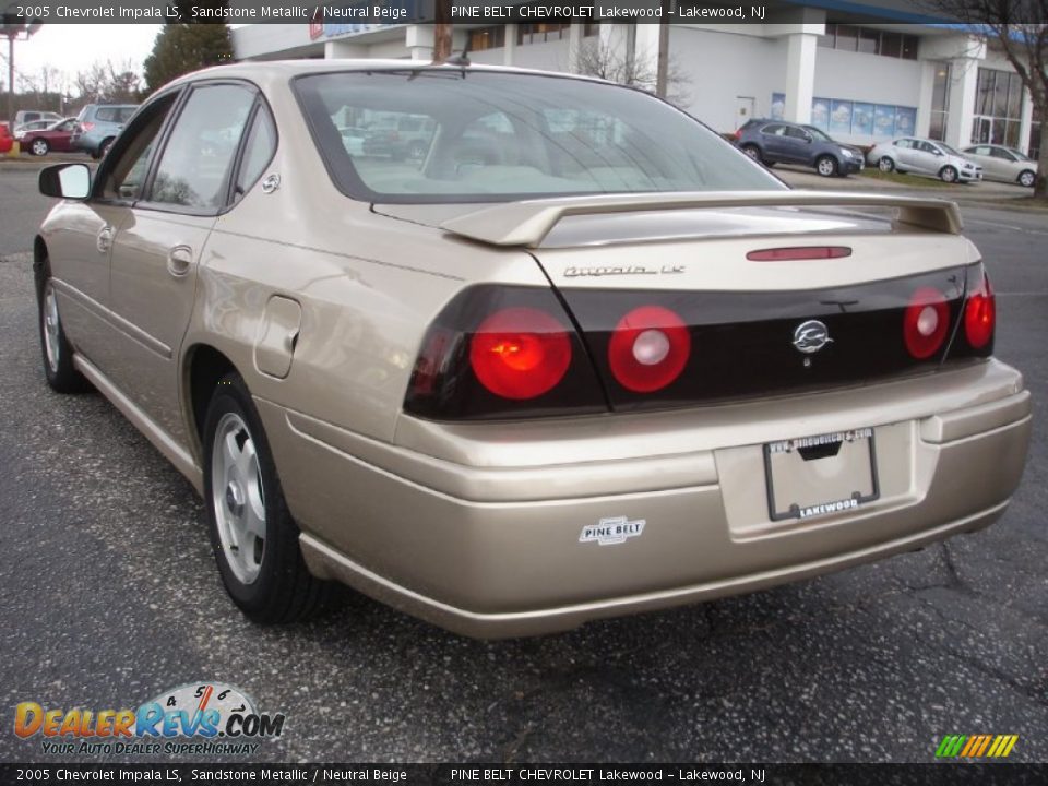 2005 Chevrolet Impala LS Sandstone Metallic / Neutral Beige Photo #6