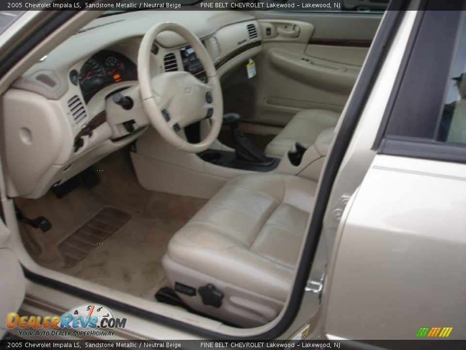 2005 Chevrolet Impala LS Sandstone Metallic / Neutral Beige Photo #10