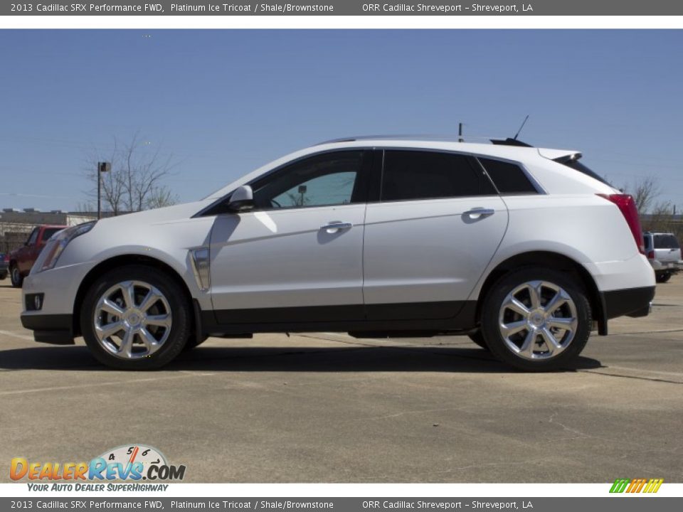 2013 Cadillac SRX Performance FWD Platinum Ice Tricoat / Shale/Brownstone Photo #5