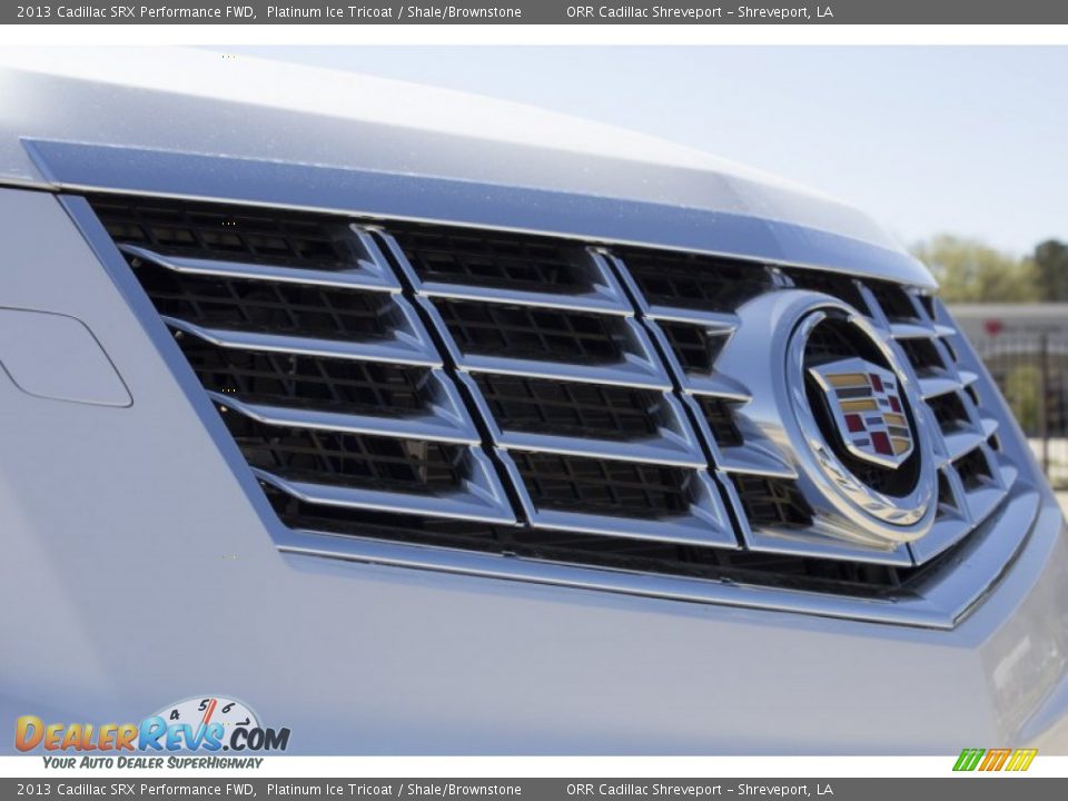 2013 Cadillac SRX Performance FWD Platinum Ice Tricoat / Shale/Brownstone Photo #10