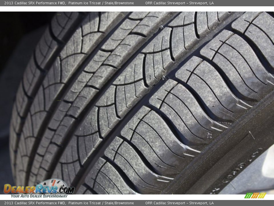 2013 Cadillac SRX Performance FWD Platinum Ice Tricoat / Shale/Brownstone Photo #11
