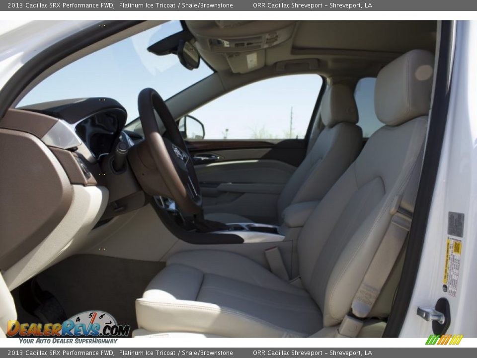 2013 Cadillac SRX Performance FWD Platinum Ice Tricoat / Shale/Brownstone Photo #16