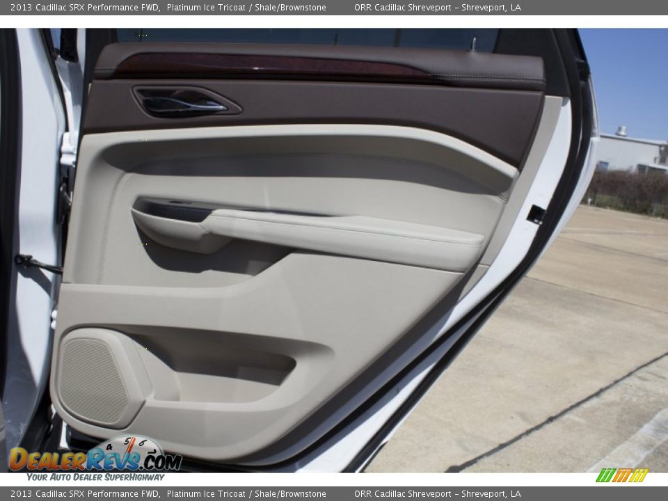 2013 Cadillac SRX Performance FWD Platinum Ice Tricoat / Shale/Brownstone Photo #21