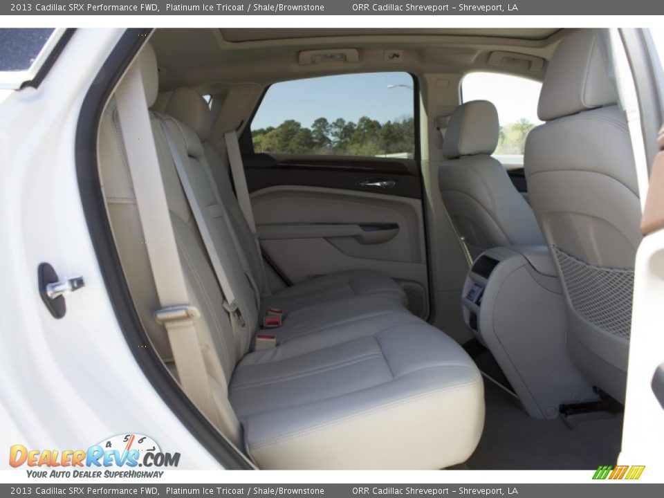 2013 Cadillac SRX Performance FWD Platinum Ice Tricoat / Shale/Brownstone Photo #22